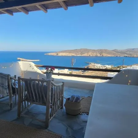 Beautiful Mykonos W Panoramic Views Lägenhet *